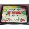 Mahjong Table Cake mahjung Mahjong Table Cake mahjung